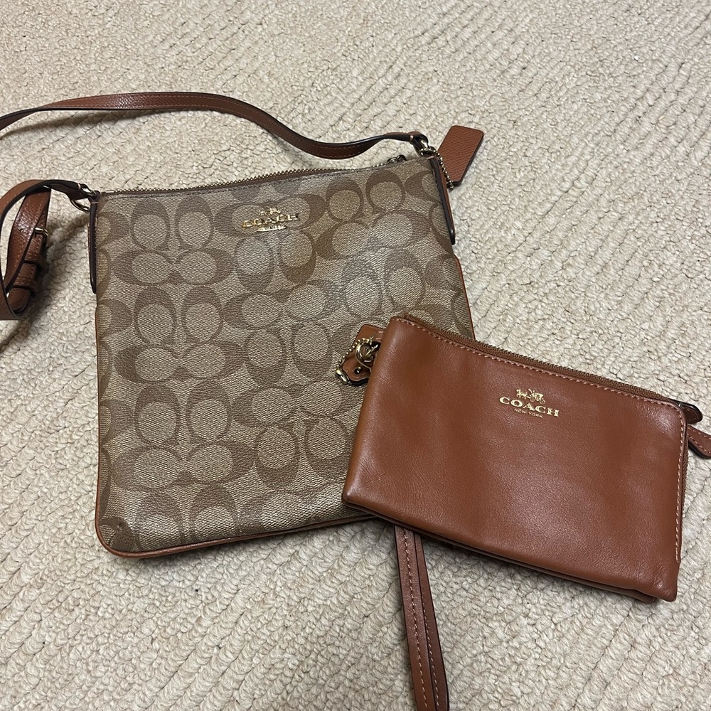 Coach Crossbody and Wallet